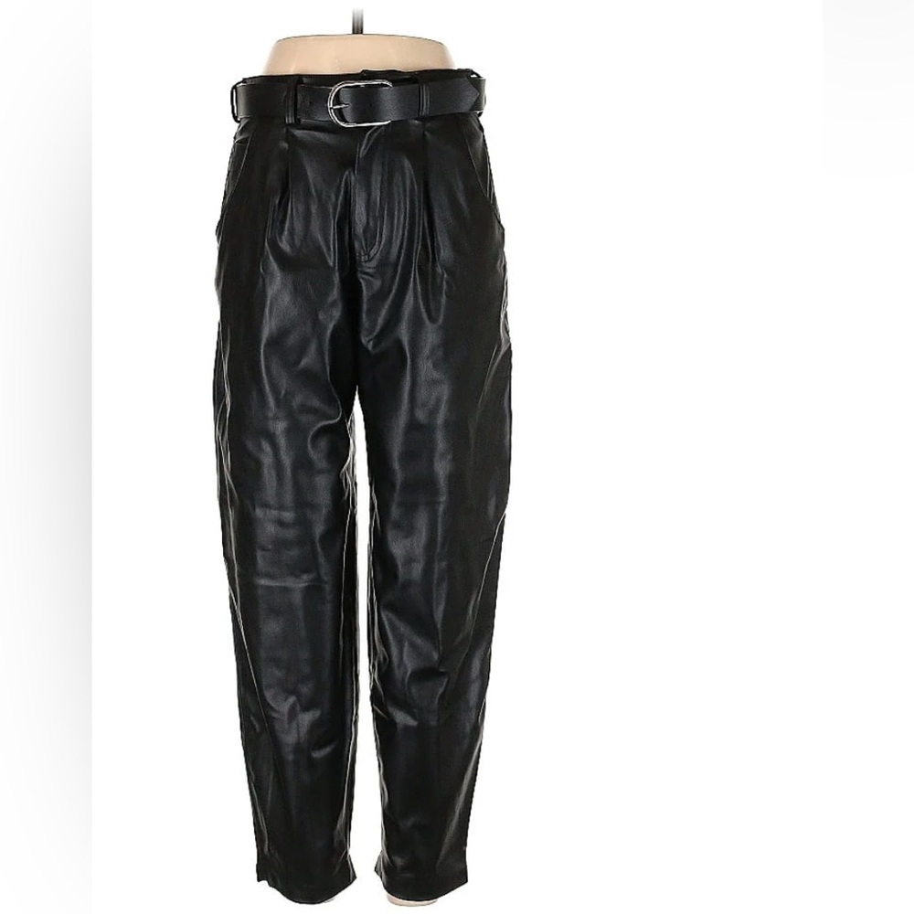 Zara faux Leather pants